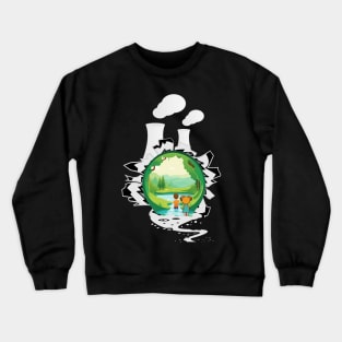 The World Through The Eyes of Kids Crewneck Sweatshirt